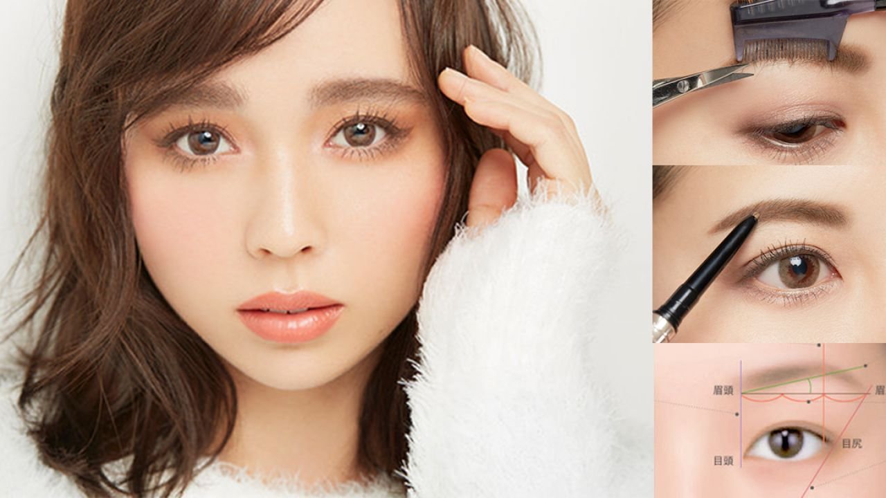 How to shape eyebrows