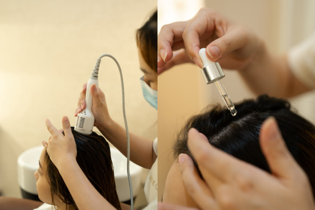 Q3: How does this treatment address oil buildup and styling product residue?